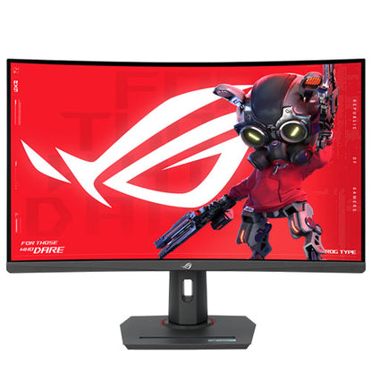 Asus 31.5" ROG STRIX USB Type-C Curved Gaming Monitor (XG32WCMS), Fast VA, 2560 x 1440, 1ms, 280Hz, HDR, VESA