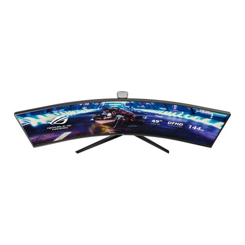 Asus 49" Super Ultra-Wide Gaming Monitor (XG49VQ), 3840 x 1080, 4ms, 144Hz, FreeSync 2 HDR, Shadow Boost, VESA