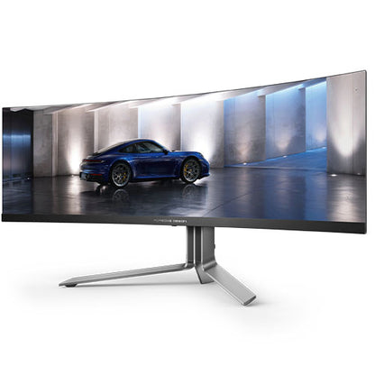 AOC 49" PD49 QD OLED Super Ultrawide Curved Gaming Monitor, 5120 x 1440, 0.03ms, 240Hz, USB, 2.5G LAN, Adaptive Sync, VESA