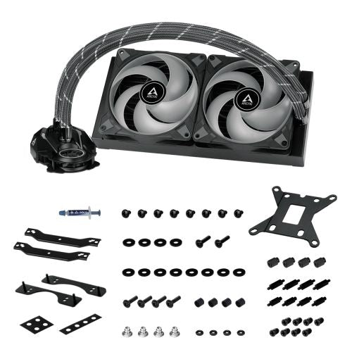 Arctic Liquid Freezer II 280 ARGB 280mm Liquid CPU Cooler, PWM Fans & PWM Controlled Pump