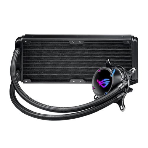 Asus ROG STRIX LC240 240mm Liquid CPU Cooler, 2 x 12cm PWM Fans, RGB