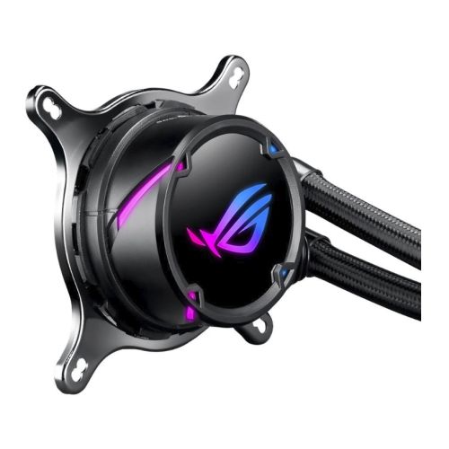 Asus ROG STRIX LC240 240mm Liquid CPU Cooler, 2 x 12cm PWM Fans, RGB