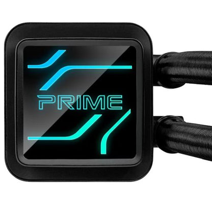 Asus PRIME LC 360 ARGB 360mm Liquid CPU Cooler, ARGB Fans, Customisable Infinity Mirror Lenses