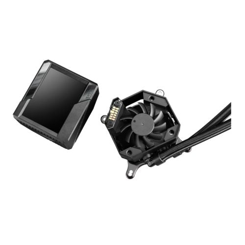 Asus ROG Ryujin II 360mm Liquid CPU Cooler, 3 x 12cm PWM Fan, Full Colour Customisable LCD Display