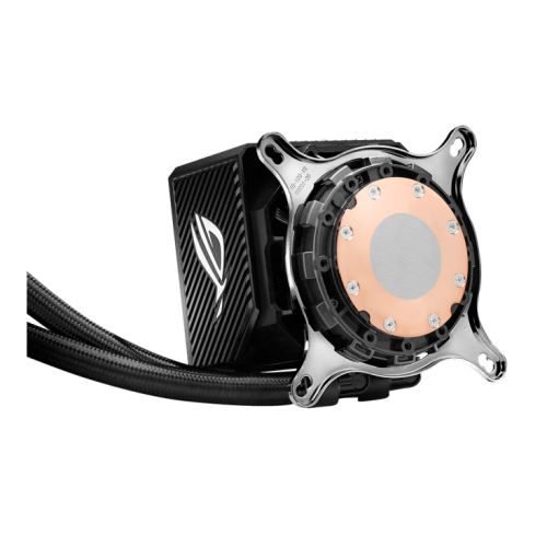 Asus ROG Ryujin II 360mm Liquid CPU Cooler, 3 x 12cm PWM Fan, Full Colour Customisable LCD Display