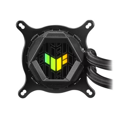 Asus TUF Gaming LC120 ARGB Liquid CPU Cooler, 120mm Radiator, ARGB Pump Head, 1 x ARGB PWM Fan