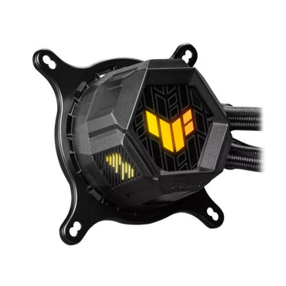 Asus TUF Gaming LC120 ARGB Liquid CPU Cooler, 120mm Radiator, ARGB Pump Head, 1 x ARGB PWM Fan