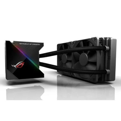 Asus ROG Ryujin 240mm Liquid CPU Cooler, 2 x 12cm Noctua Industrial PPC PWM Fans, Full Colour OLED Display, RGB