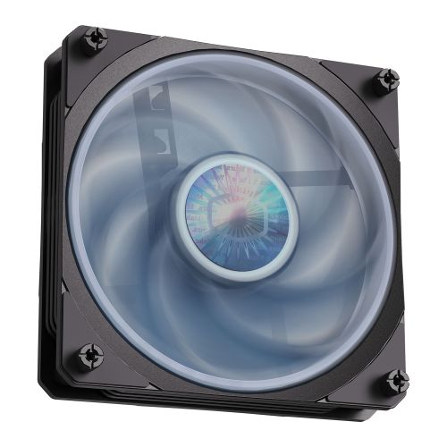 Cooler Master PL240 Flux ARGB 240mm Liquid CPU Cooler, 2x ARGB PWM Fans, RGB Pump Head, RGB Controller, Black