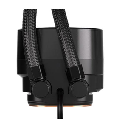 Corsair NAUTILUS 240 RS ARGB Liquid CPU Cooler, RS120 ARGB Magnetic Dome Fans, RGB Pump, Daisy-Chain Connections, Black