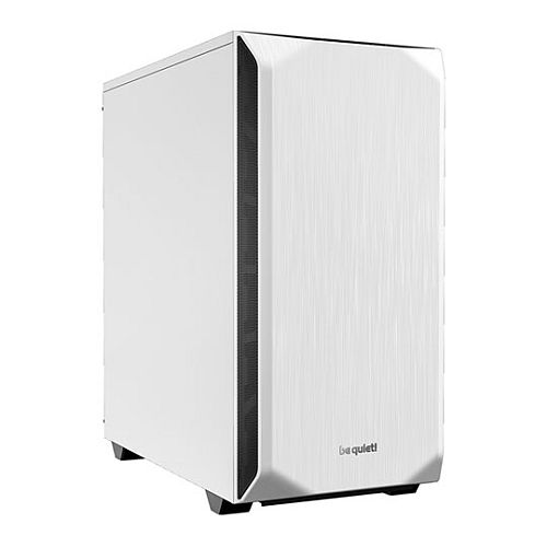 Be Quiet! Pure Base 500 Gaming Case, ATX, 2 x Pure Wings 2 Fans, PSU Shroud, White
